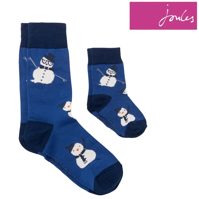 Joules Mini Me Sock Set - Snowman